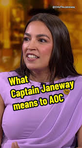 AOC Inspired by Female Leadership in Star Trek Voyager