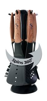 Buy AJ Kitchen Utensils, Utensils Set, Cooking Utensils Set, Kitchen  Utensils Set, 7-Pieces Nylon Utensil Sets with Rotating Stand, Non-Stick  Cooking Utensils Set, Italian Design. Online at desertcartSeychelles