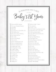 50 Photos To Take During Babys First Year