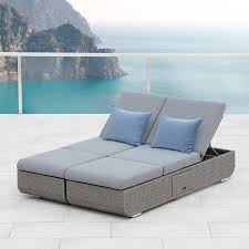 Shop adams mfg corp white resin stackable patio chaise lounge inside famous lowes outdoor chaise lounges view photo 15 of 15. Ove Decors Nadia Set Of 2 Metal Stationary Chaise Lounge Chair S With Gray Olefin Cushioned Seat Lowes Com Lounge Chair Outdoor Outdoor Daybed Wicker Chaise Lounge