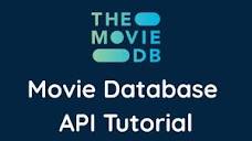 The Movie Database API Tutorial | For Beginners - YouTube