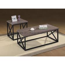 An industrial style coffee table is a classic look, which often creates an atmosphere which although industrial in styling, is a cool and classy coffee table. China Modern Industrial Style Rectangle Wood Grain Coffee Table China Coffee Table Coffee Table Sets