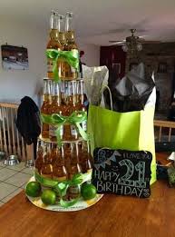 21st Birthday Present Ideas For Him Ireland 29 Trendy Birthday Cake Ideas For Him Guys Gifts For Him Birthday Party Decorations For Adults Birthday Beer Cake Beer Bottle Cake