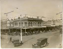 Corner Of Ryrie St And Moorabool St Looking South 1920s Australia History Victoria Australia Australian Continent