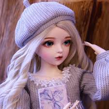 bjd doll 60cm gifts for girl Silver hair Doll With Clothes Change Eyes  Doris Dolls Best Valentine's Day Gift bebe reborn