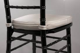 Custom Textured Vinyl Chiavari Cushion With Covered Velcro Straps By Vf Www Visionfurniture Com Furniture Chair Cushions