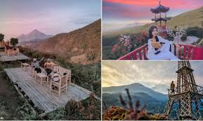 Semua gambar meruapakan gambar pilihan dan berkualitas dengan. Surganya Spot Foto Dengan View Pegunungan Yang Indah Wisata Sendi Adventure Pacet Mojokerto