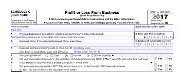 Irs Schedule C Instructions Step By Step Including C Ez