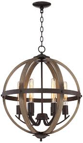 Kimpton 6 Light 21 Wide Dark Bronze Orb Chandelier 1f061 Lamps Plus Entryway Light Fixtures Modern Farmhouse Lighting Orb Chandelier
