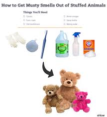 How To Get Musty Smells Out Of Stuffed Animals Hunker Washing Stuffed Animals Clean Stuffed Animals Animals