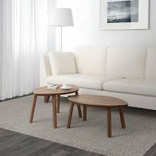 Stockholm Bijzettafel Set Van 2 Walnootfineer Ikea In 2020 Cheap Living Room Sets Nesting Tables Ikea Side Table