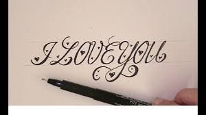 You get what you give best quotes in cursive handwriting | cursive writing practice | calligraphy | lettering | motivation quotes | inspiration quotespen u. How To Write In Cursive Calligraphy I Love You Easy Version Youtube