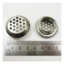 2 x plug hole sink strainer 25mm