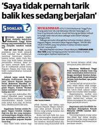 Musa was replaced with tan sri abu talib othman in april 2002. Brotherbatu Return On Twitter Saya Tak Pernah Tarik Balik Kes Sedang Berjalan Tan Sri Abu Talib Othman Ini Pandangan Daripada Bekas Peguam Negara Apabila Guan Eng Dibebaskan Daripada Tuduhan Rasuah Https T Co Krpre4uadz
