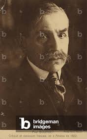 Image of Paul Bourget (1852-1935), French novelist (b/w photo) by French  Photographer, (20th century)