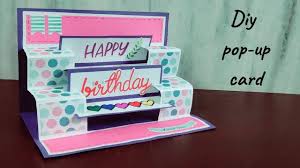 The most popular birthday card i have for you today, is the po pop up birthday cake card. Handmade Popup Card For Birthday How To Make Birthday Cards Diy Birthday Cards