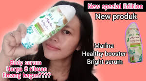 REVIEW MARINA HEALTHY BOOSTER BRIGHT SERUM (new produk body serum)