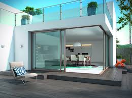 Si les vantaux d'une baie coulissante simple glissent les uns sur les autres on distingue 4 principaux types de baie vitrée à galandage. Baie Vitree Aluminium Coulissante Ou A Galandage Storistes De France