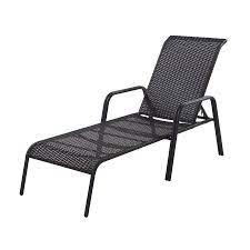 Devoko patio zero gravity chair outdoor folding adjustable reclining chairs pool side using lawn lounge chair with pillow set of 2 (beige) 4.4 out of 5 stars 1,953 $89.99 $ 89. Garden Treasures Pelham Bay Wicker Stackable Patio Chaise Lounge Chair Lowes Com Patio Chaise Lounge Chaise Lounge Chair Outdoor Chaise Lounge Chair