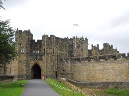 Visitors can enjoy daily 'on location' tours. Alnwick Castle Northumberland England