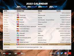 calendar 2023 - Fim Europe