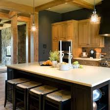 Pin By Shawnda Stork Racine On Decorating Honey Oak Cabinets Kitchen Wall Colors Rustic Kitchen