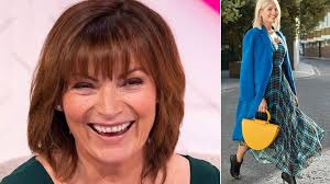 Lorraine Kelly's tartan Marks & Spencer dress is so flattering