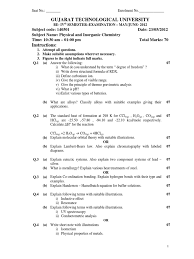 Physical and Inorganic Chemistry