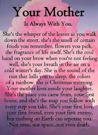 Your Mother Is Always With You Mother Quotes Grief Quotes Daughter Quotes