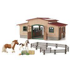 Schleich Toys R Us Exclusive Horse Stable Schleich Horses Stable Horse Stables Diy Horse Toys