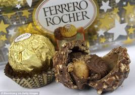 Christmas star with 3 ferrero rocher inside. How Michele Ferrero Invented Ferrero Rocher Nutella Kinder And Hid Recipes In Arabic Daily Mail Online