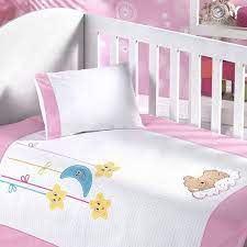 sunny funny yildizlarin altinda pembe bebek pike takimi bebek bebek yorgan desenleri nevresim takimi