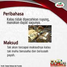 Kalau tidak dipecahkan ruyung, manakan dapat sagunya. Kalau Tidak Dipecahkan Minyak Herba Asmak Shah Alam Facebook