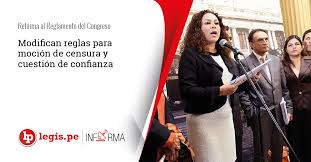 Todos los artículos e ideas sobre moción de censura aparecidos en la revista el jueves. Modifican Reglas Para Mocion De Censura Y Cuestion De Confianza Lp