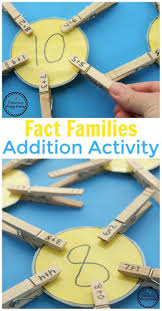 Sunshine Addition Activity For Kids Planning Playtime Fact Families Addition Addition Activities Math For Kids