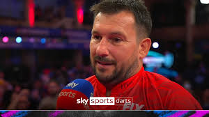 Jonny Clayton admitted that he 'struggled' during his win over Mike De  Decker at World Matchplay Darts.