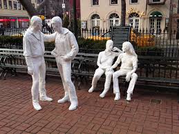 Even though the museums guarding their precious property fence everything off, in my own studio, i made them so you and i could walk in and around, and among these sculptures. Sculpture Things Worth Describing