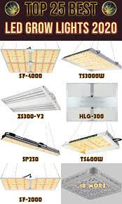 Made of led lights, this panel promotes growth for a variety of plants including seedlings, succulents, orchids, lettuce, and more. List Of The 25 Best Led Grow Lights For 2020 Peakd