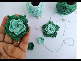 Aprender crochet curso de crochet para principiantes puntos crochet. Como Hacer 3 Tipos De Tejidos A Crochet Flores Y Hojas