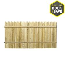 Severe Weather Actual 3 95 Ft X 8 Ft Cedar Stockade Wood Fence Panel 73000514 Modern Design In 2020 Fence Panels Stockade Fence Wood Fence