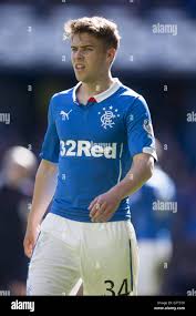 Rangers andy murdoch during the scottish championship match at ibrox hi-res  stock photography and images