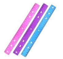OEM 3 Colors Transparent Flexible 30 CM Ruler Set ...
