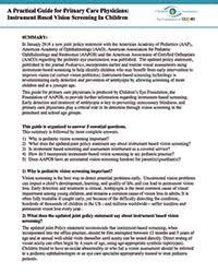 Image result for Instrument-Based Vision Screening