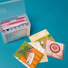 Get the tools you need to create beautiful investing in a plastic drawer system and a handful of plastic containers will keep your basic card making supplies and tools safe and organized. Conquer Your Cards Organize Handmade Cards And Card Making Supplies Card Making Supplies Cards Handmade Cards