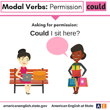 The modal verb "could" can be used to... - American English at ...