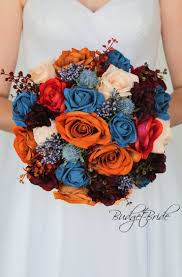Check spelling or type a new query. Cortez Collection 2017711 35 235 Bridal Bouquet Fall Teal Wedding Diy Wedding Bouquet Fake Flowers
