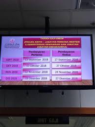 Jadual pembayaran gaji bulanan bagi tahun 2021. Brunei Semasa Tarikh Gaji Umum Projek Rintis Facebook