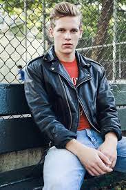 Rolling Up The Sleeves On Your Biker Jacket Old Man Fancy Leather Jacket Men Leather Jacket Men Style Leather Jacket