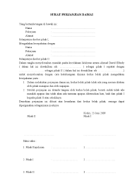 Check spelling or type a new query. Contoh Surat Perjanjian Damai