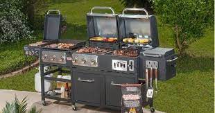 Outdoor Summer Patio 7 Burner Propane Charcoal Grill Griddle And Smoker Combo Charcoal Grill Best Charcoal Grill Grilling